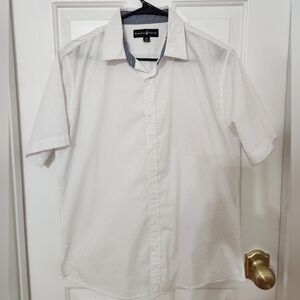 Beverly Hills Polo Club White Short Sleeve Shirt